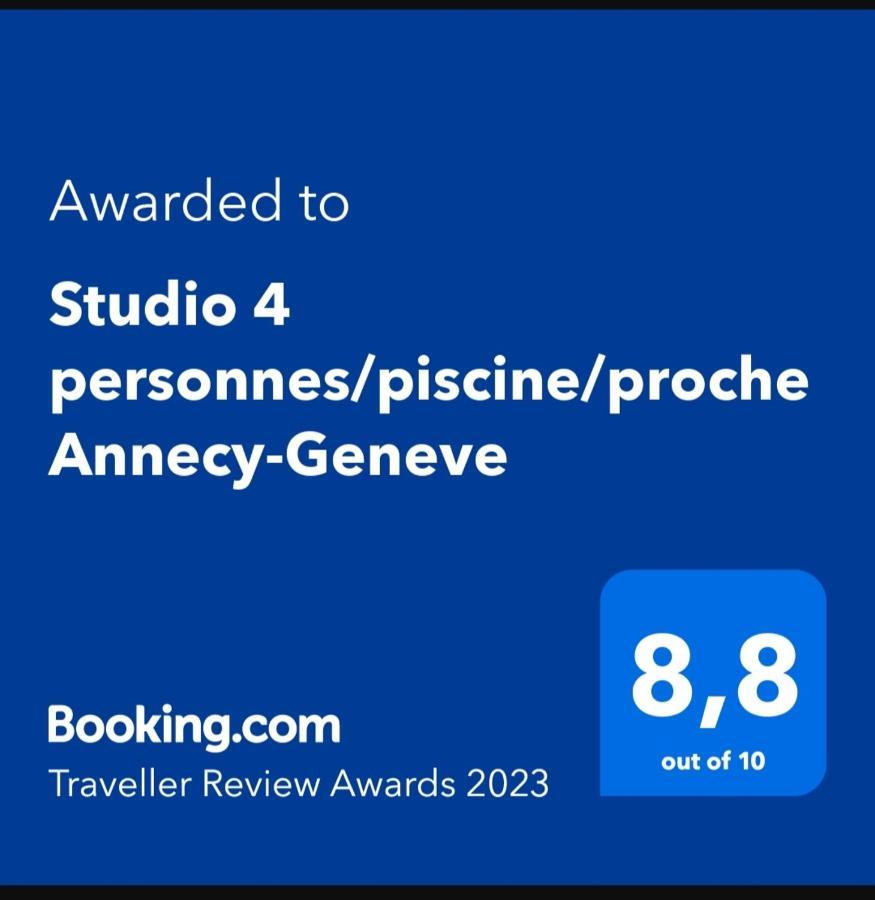 L'Oree Des Bornes-Appartement Avec Piscine Évires Zewnętrze zdjęcie