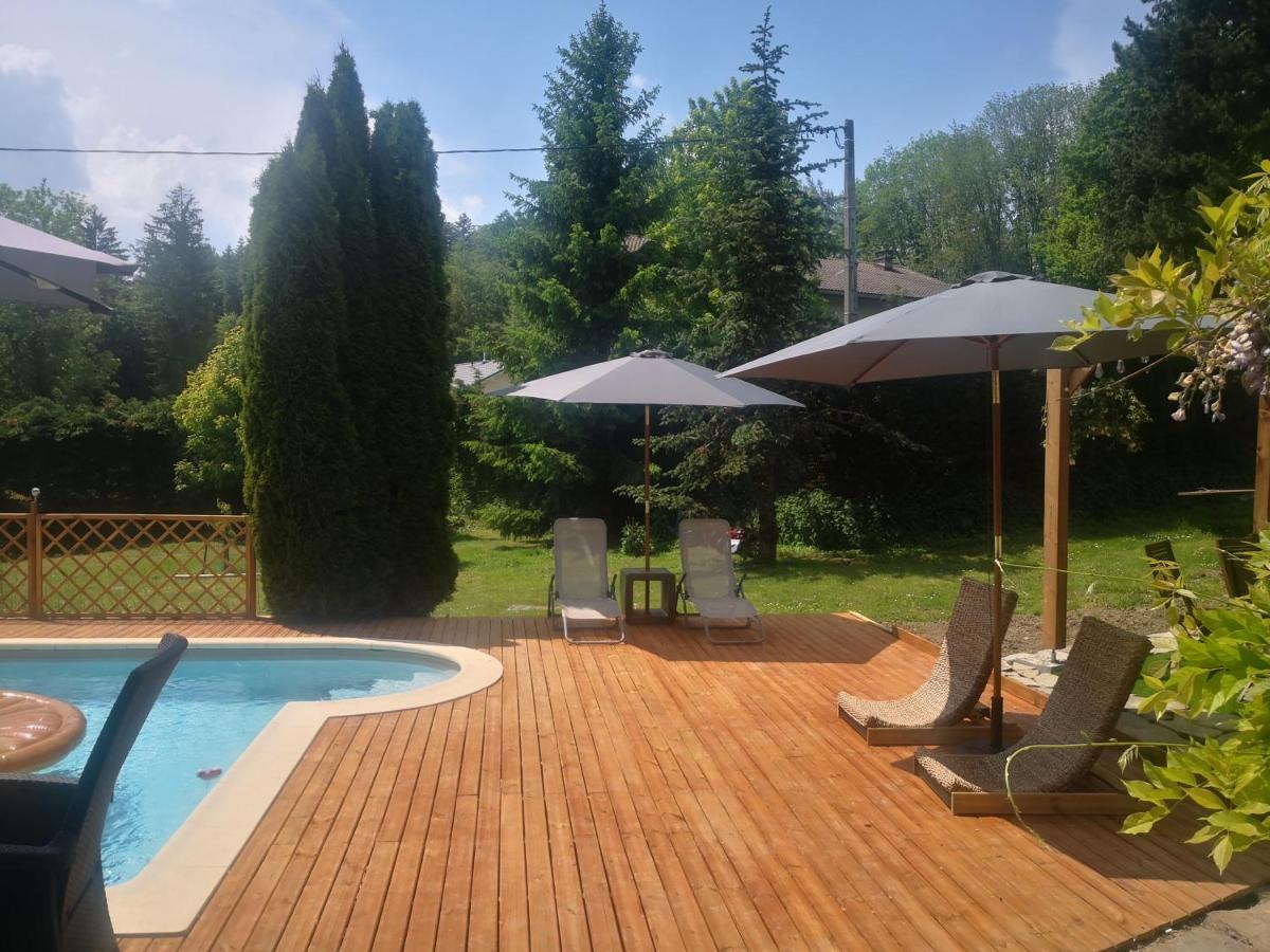 L'Oree Des Bornes-Appartement Avec Piscine Évires Zewnętrze zdjęcie