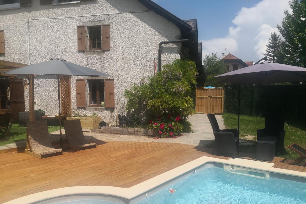 L'Oree Des Bornes-Appartement Avec Piscine Évires Zewnętrze zdjęcie
